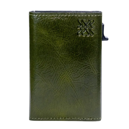 Leather Wallet, cartera verde, cartera negro, cartera de cuero, cartera de piel, secrid, cartera de popup, cartera de lujo, billetera de lujo, tarjetero, cartera con bolso de moneda
