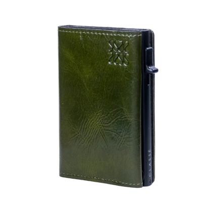 Leather Wallet, cartera verde, cartera negro, cartera de cuero, cartera de piel, secrid, cartera de popup, cartera de lujo, billetera de lujo, tarjetero, cartera con bolso de moneda
